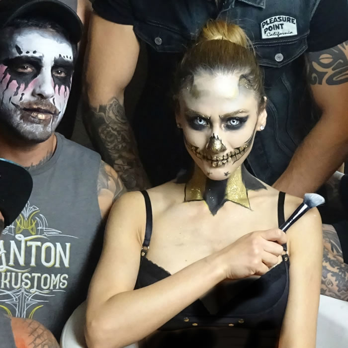 Maquillage pour Halloween à Lyon